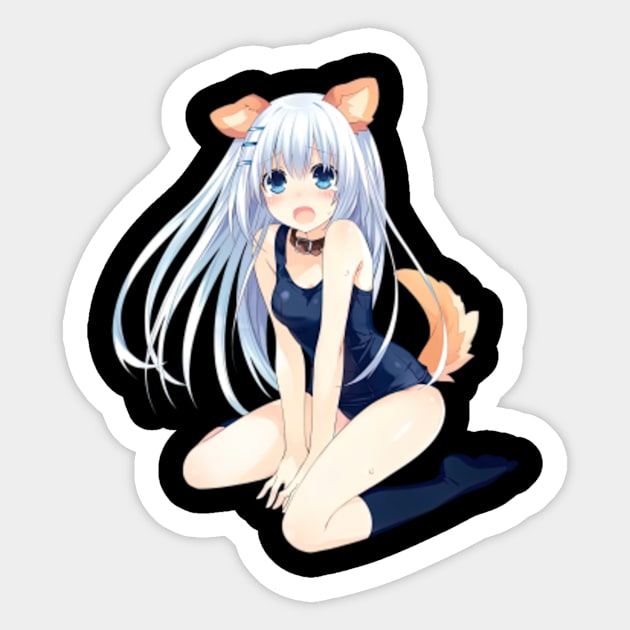 Tobiichi Origami Date A Live Sticker by beataamberd7